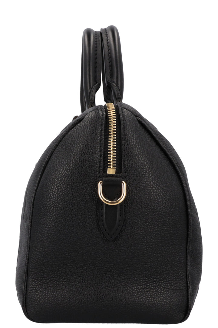 LOUIS VUITTON Speedy 25 Bandoulière MNG Empreinte Noir
