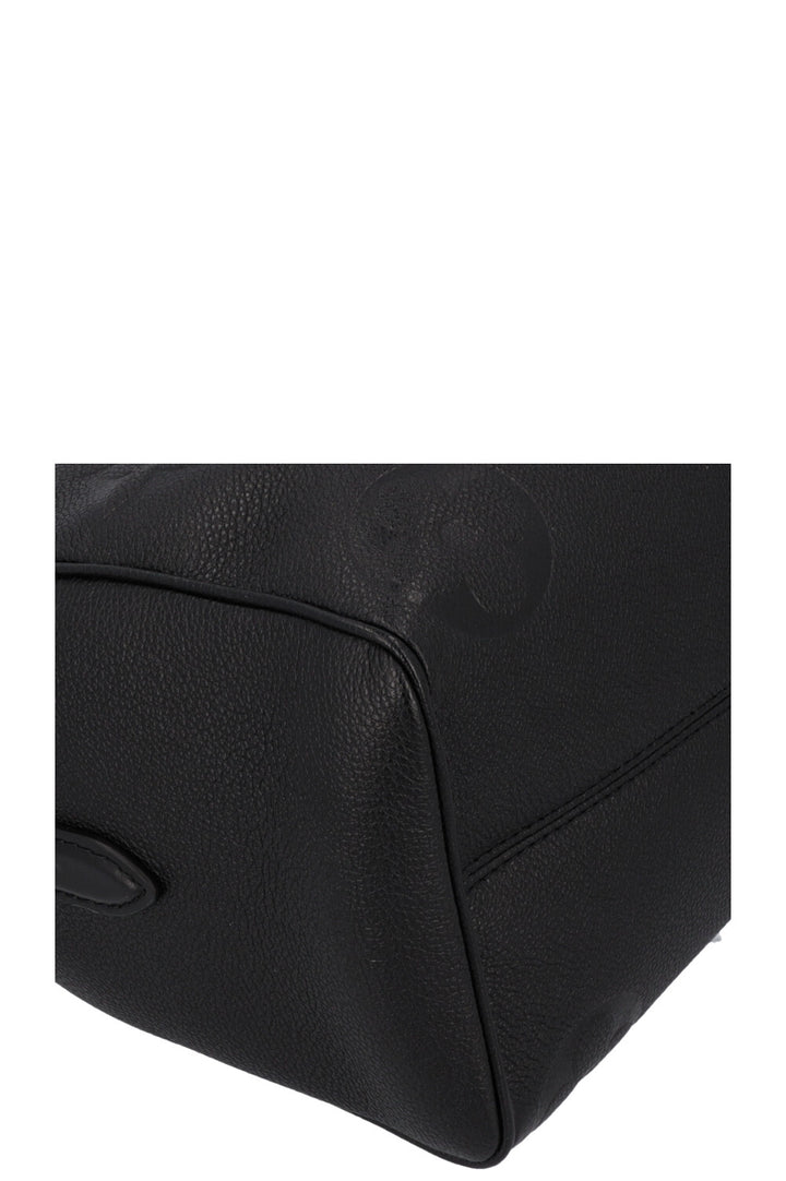 LOUIS VUITTON Speedy 25 Bandoulière MNG Empreinte Noir