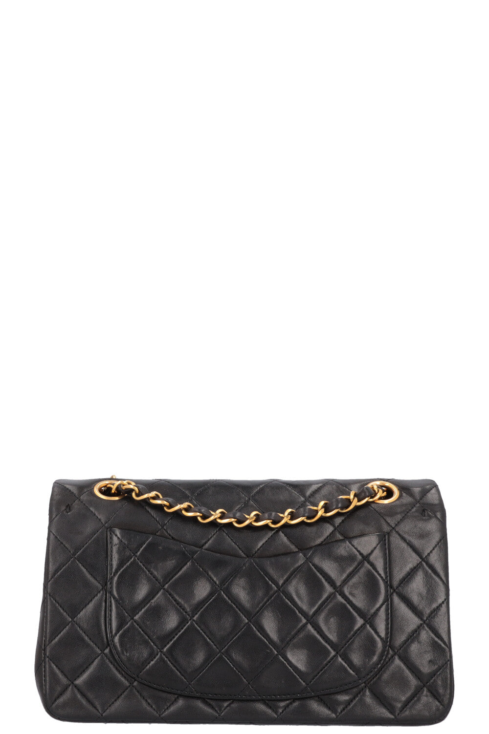 CHANEL Vintage Small Double Flap Bag Black