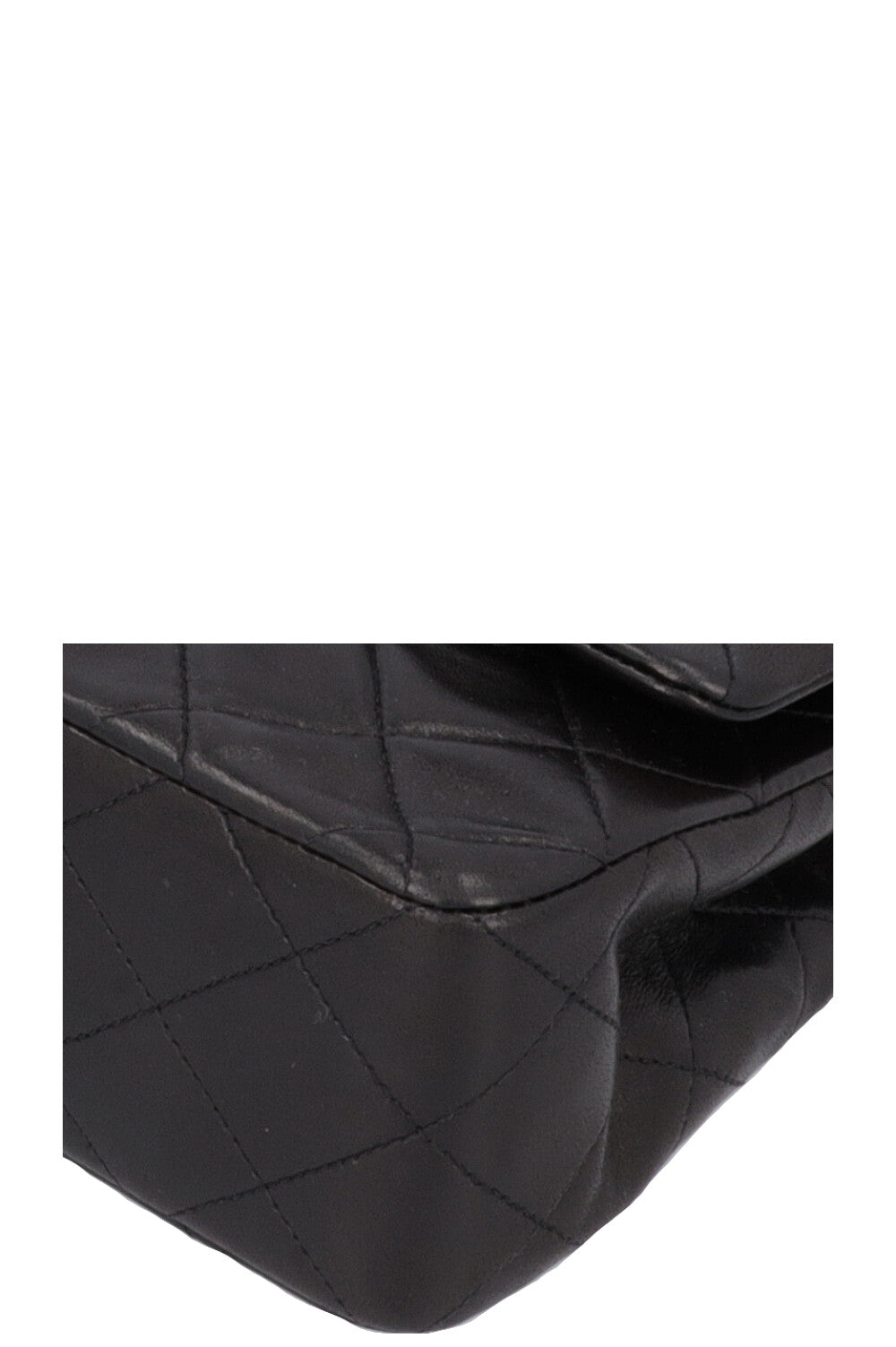 CHANEL Vintage Small Double Flap Bag Black