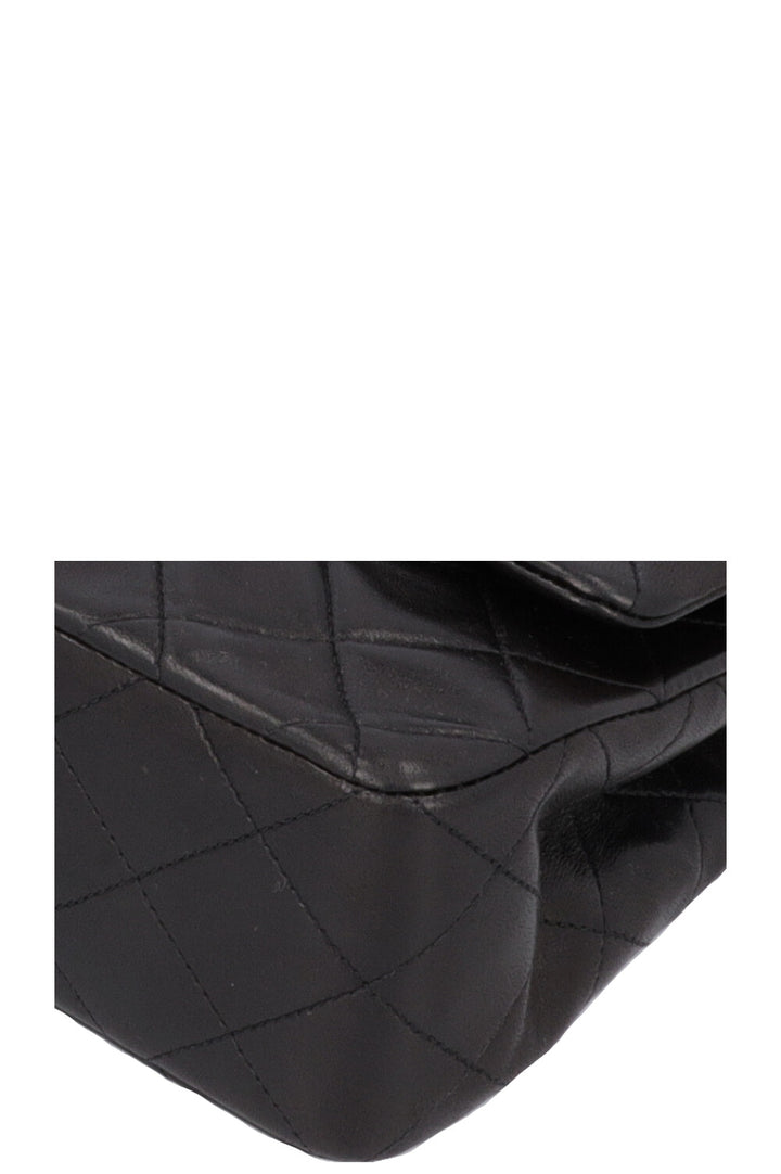 CHANEL Vintage Small Double Flap Bag Black