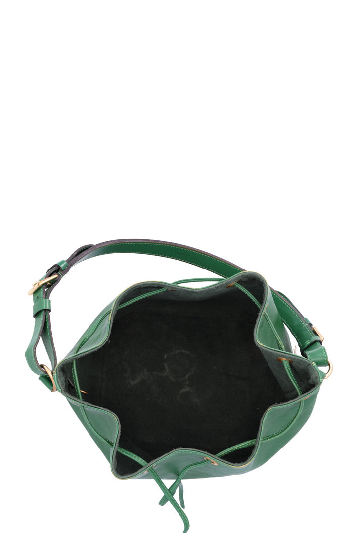 LOUIS VUITTON Petit Sac Noé Epi Green