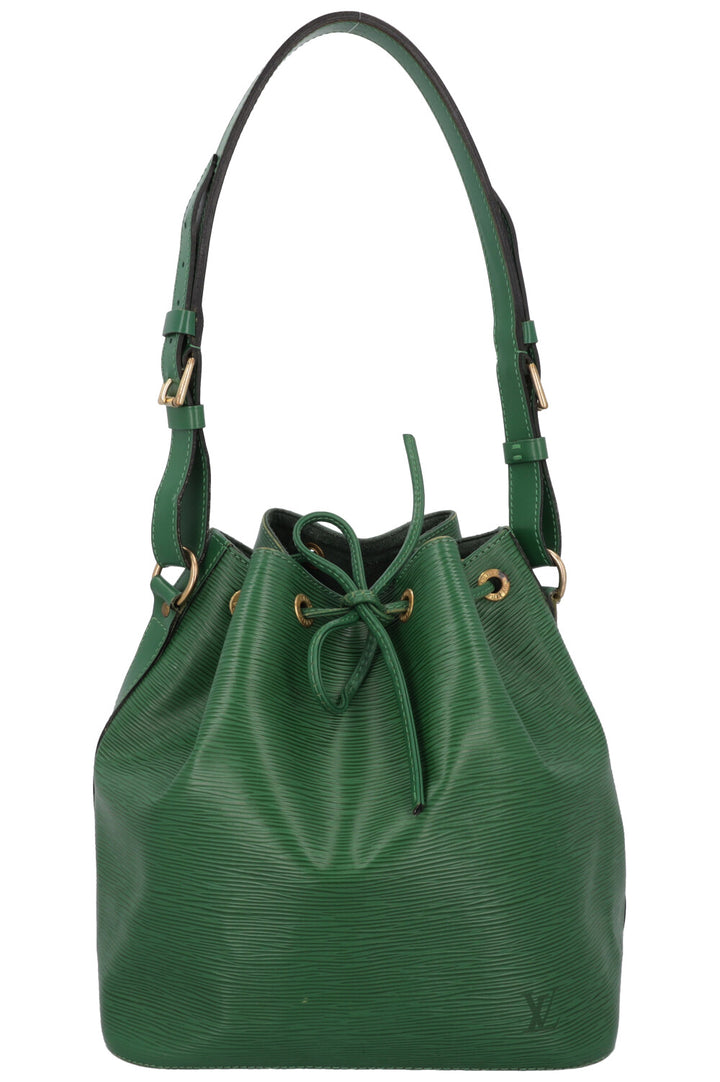 LOUIS VUITTON Grand Sac Noé Epi Green