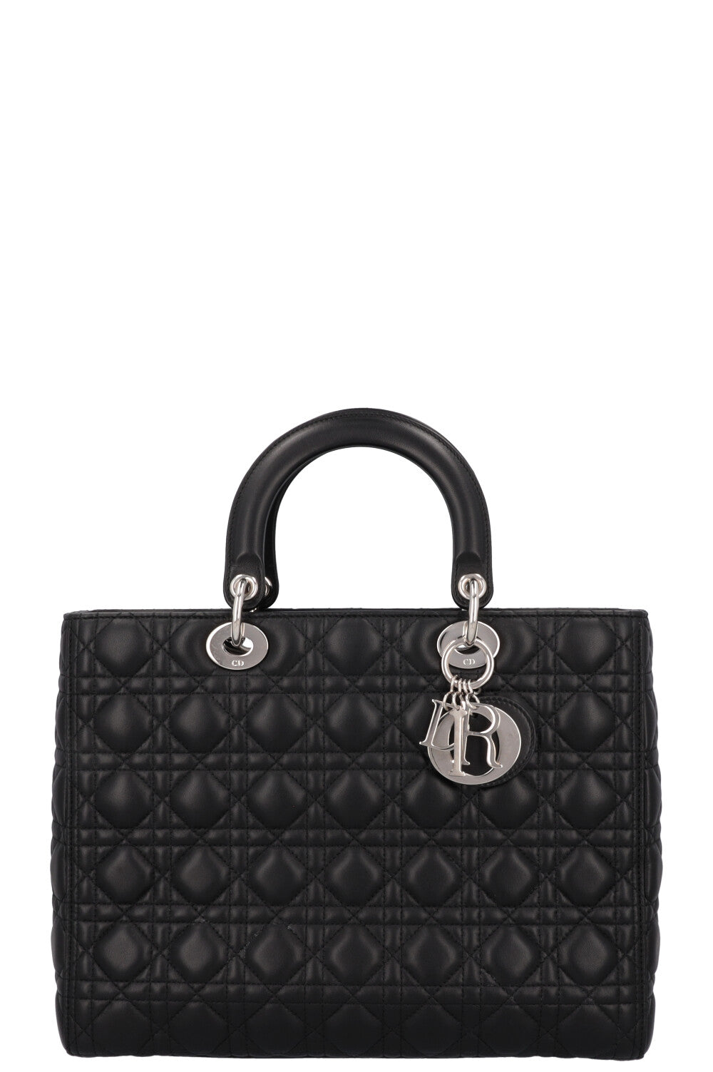 CHRISTIAN DIOR Lady Dior Large Black Cannage