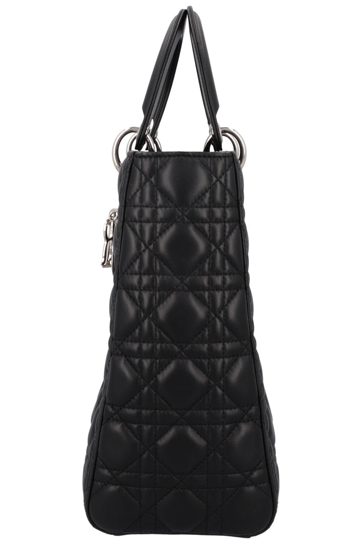 CHRISTIAN DIOR Lady Dior Large Black Cannage