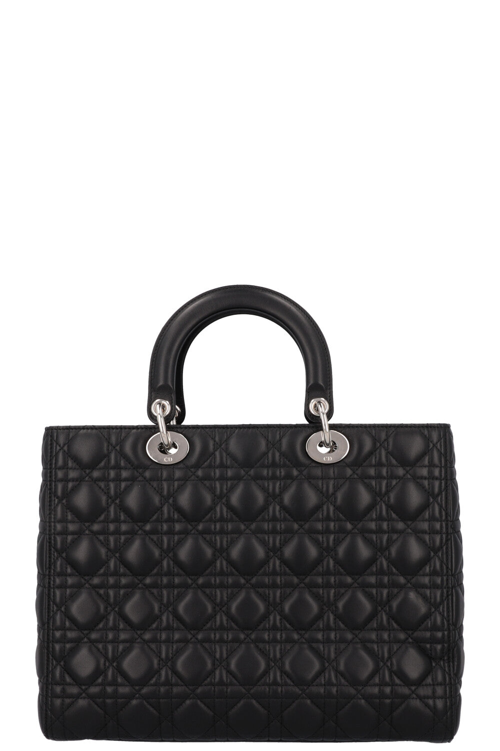 CHRISTIAN DIOR Lady Dior Large Black Cannage