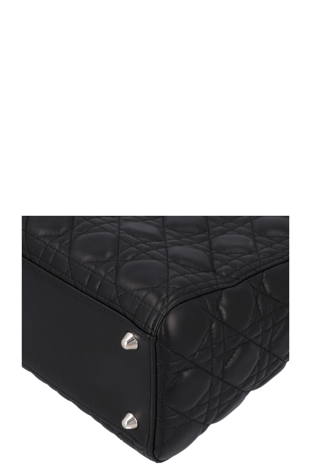 CHRISTIAN DIOR Lady Dior Large Black Cannage REAWAKE