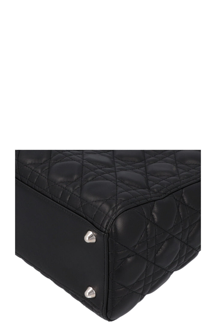 CHRISTIAN DIOR Lady Dior Large Black Cannage