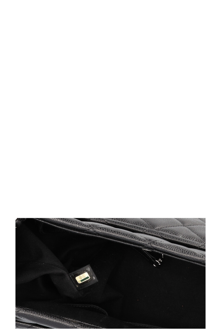 CHANEL Timeless Shopping Tote Bag Caviar Black