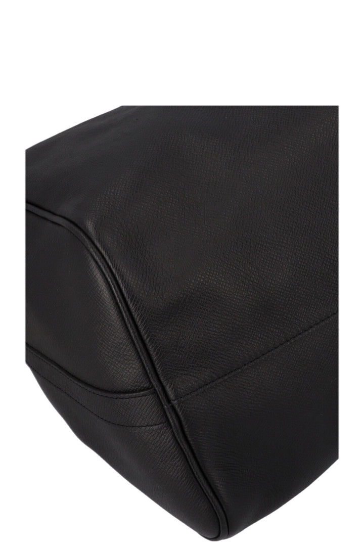 LOUIS VUITTON Keepall 50 Bandouliere Black Taiga Leather