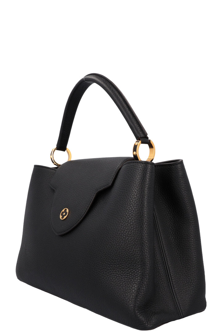 LOUIS VUITTON GM Capucine Hand Bag Black