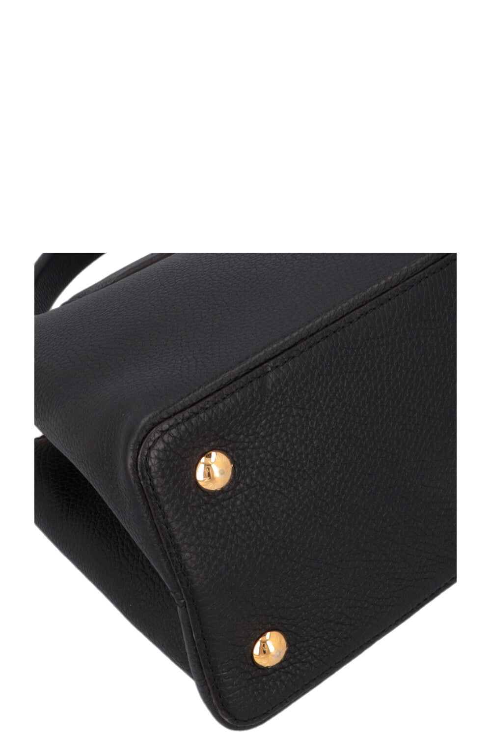 LOUIS VUITTON GM Capucine Hand Bag Black
