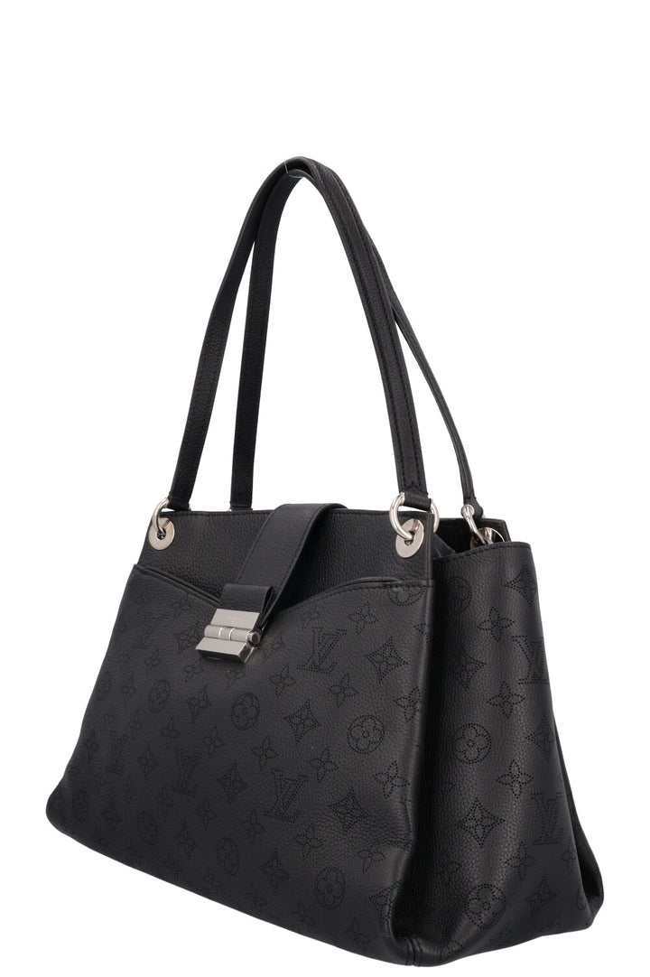 LOUIS VUITTON Sevres Tote Bag Black Mahina