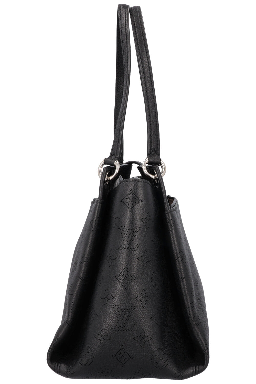 LOUIS VUITTON Sevres Tote Bag Black Mahina