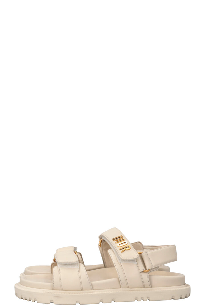 CHRISTIAN DIOR Dioract Flats White