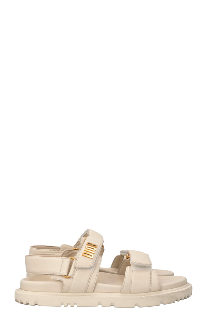 CHRISTIAN DIOR Dioract Flats White