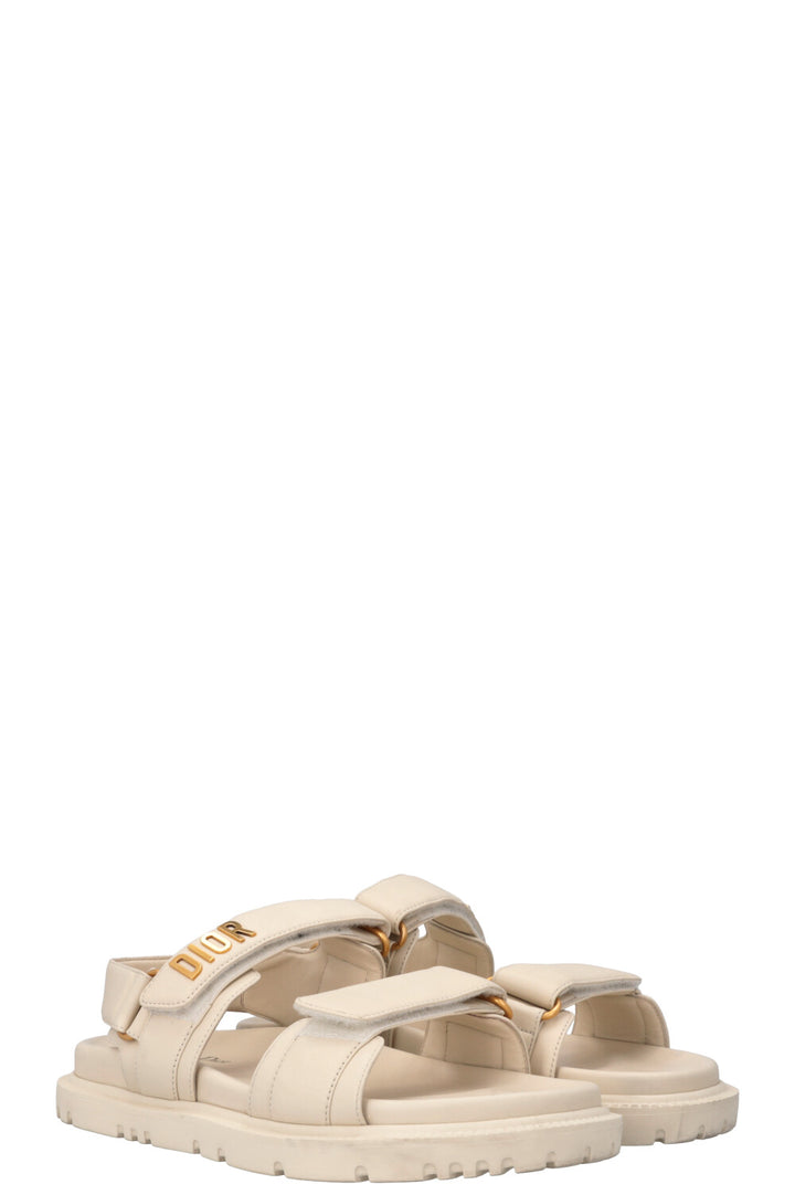 CHRISTIAN DIOR Dioract Flats White