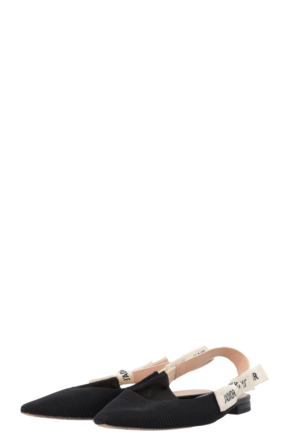 CHRISTIAN DIOR J`Adior Slingback Flats Black
