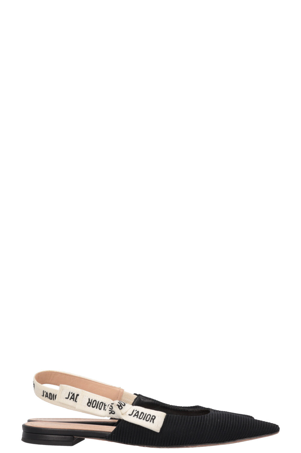 CHRISTIAN DIOR J`Adior Slingback Flats Black