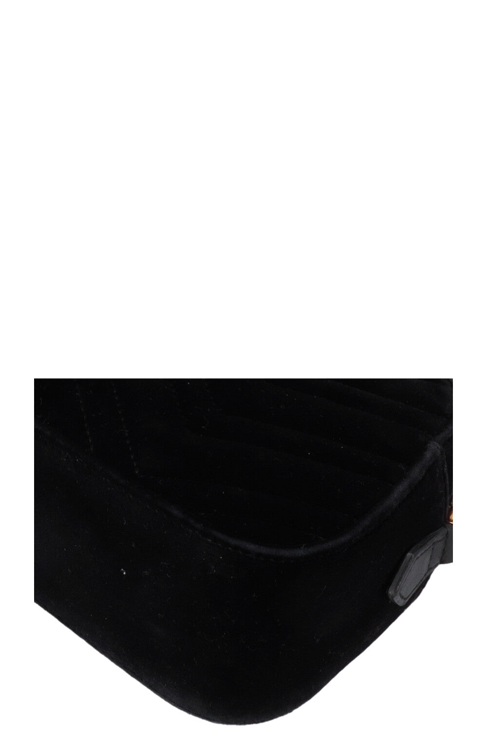 GUCCI Marmont Camera Bag Velvet Black