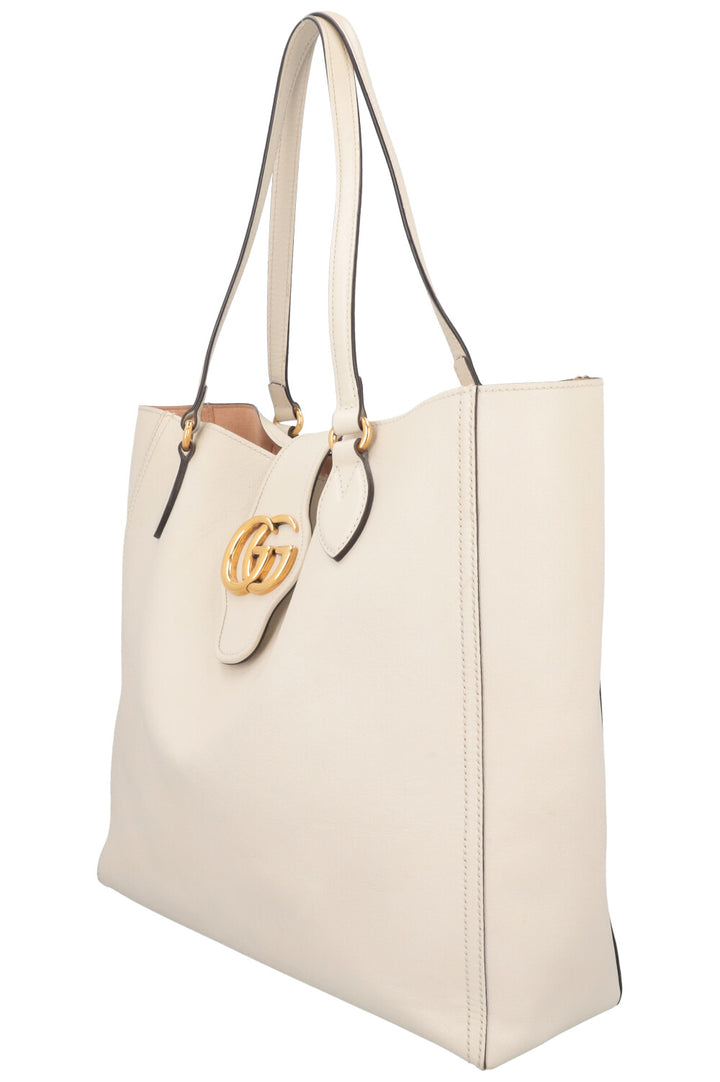 GUCCI Medium New Sakai Dahlia Tote Ivory
