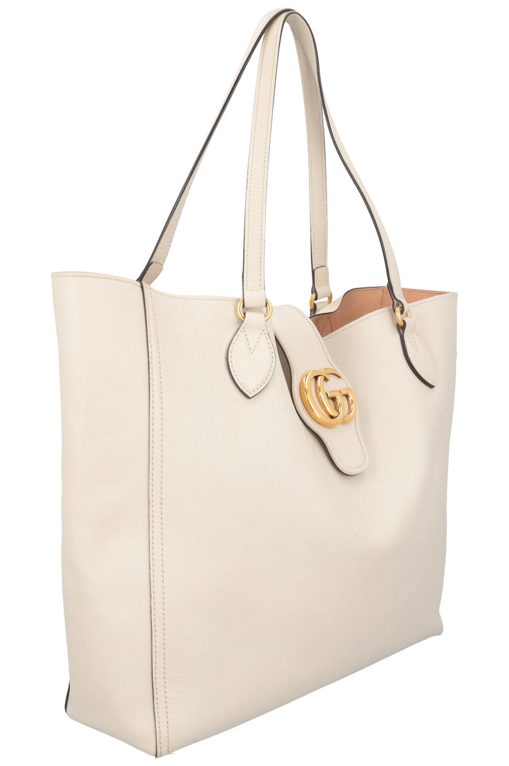 GUCCI Medium New Sakai Dahlia Tote Ivory