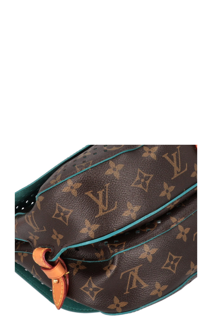LOUIS VUITTON Saumur 30 Laserprint Bag MNG Canvas