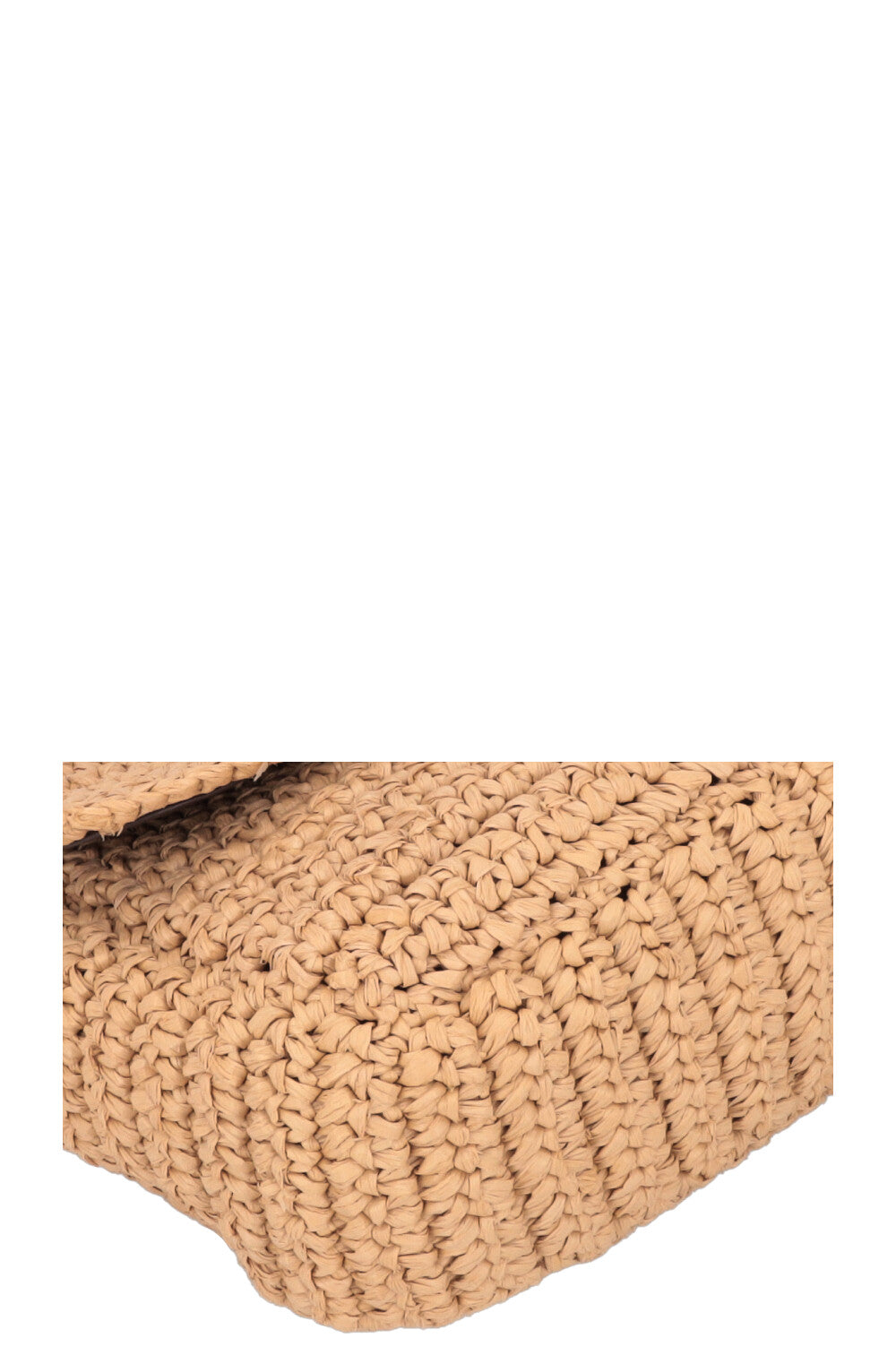 SAINT LAURENT Niki Bag Raffia Beige