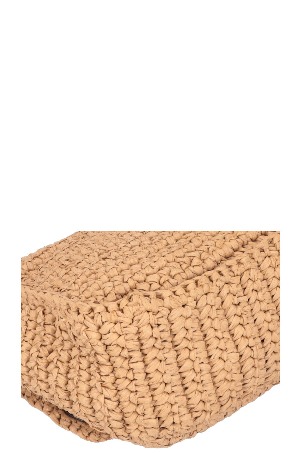 SAINT LAURENT Niki Bag Raffia Beige