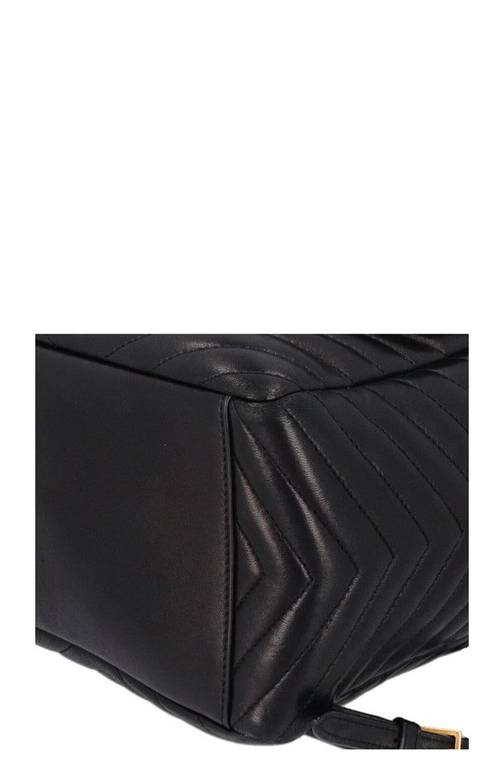 SAINT LAURENT Joe Backpack Leather Black