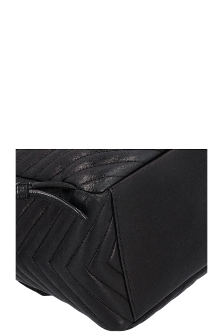 SAINT LAURENT Joe Backpack Leather Black