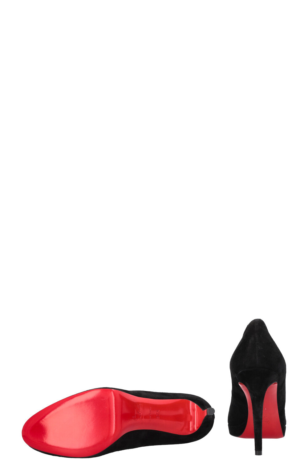 CHRISTIAN LOUBOUTIN New Simple Pump 100 Suede Black – REAWAKE