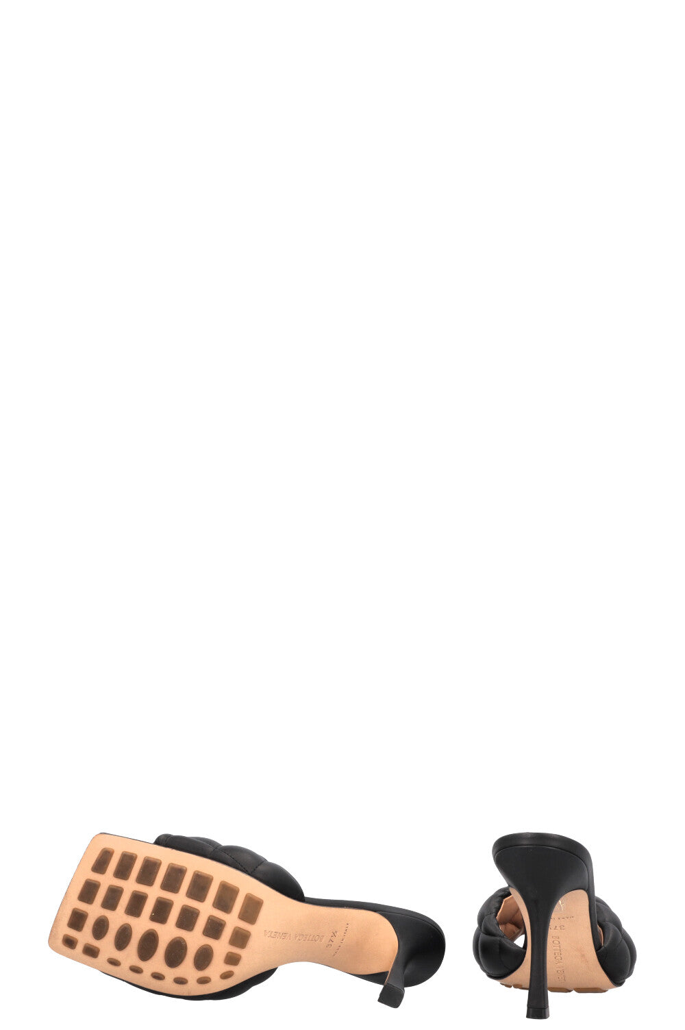 BOTTEGA VENETA Padded Mules Black