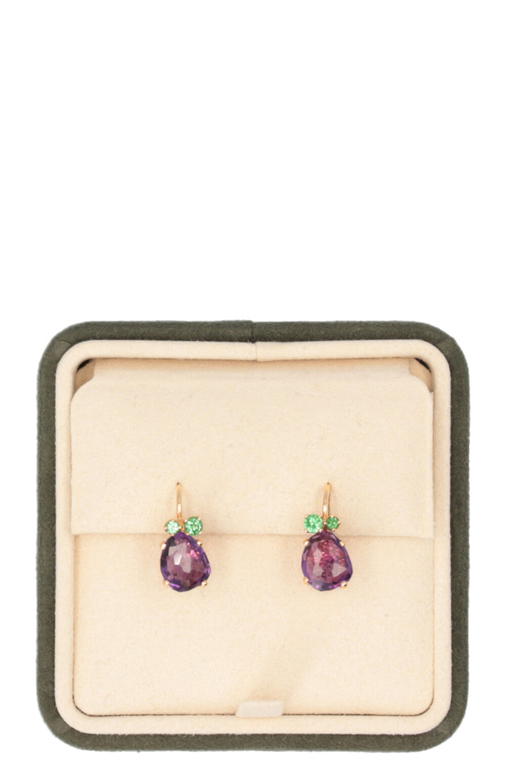 POMELLATO Bahia Earrings 18k Rose Gold Amethyst