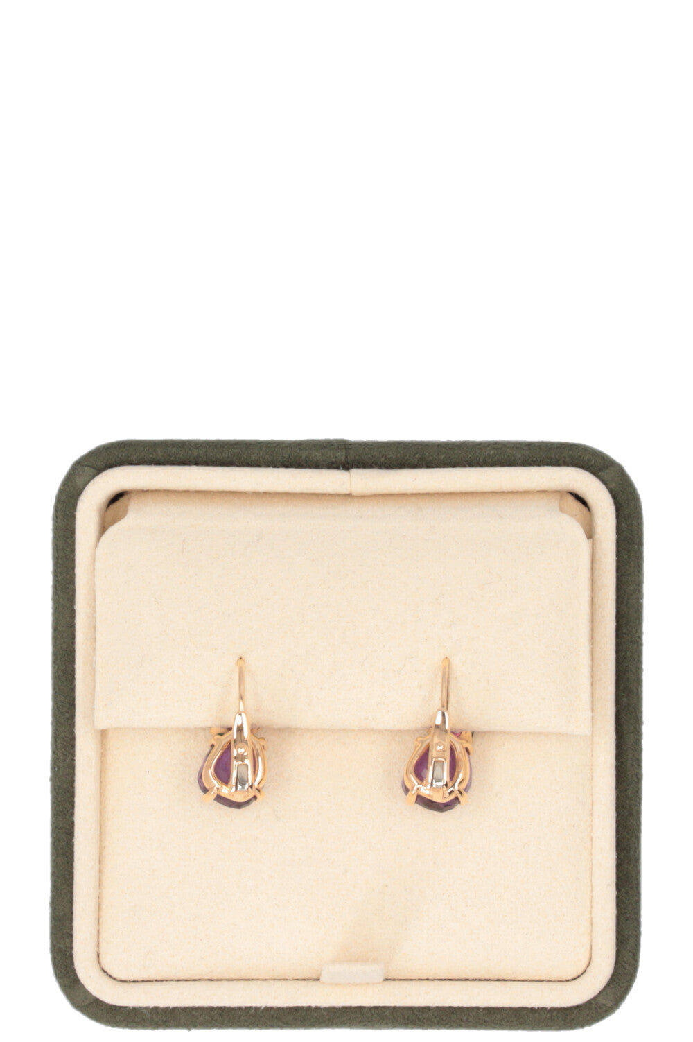 POMELLATO Bahia Earrings 18k Rose Gold Amethyst