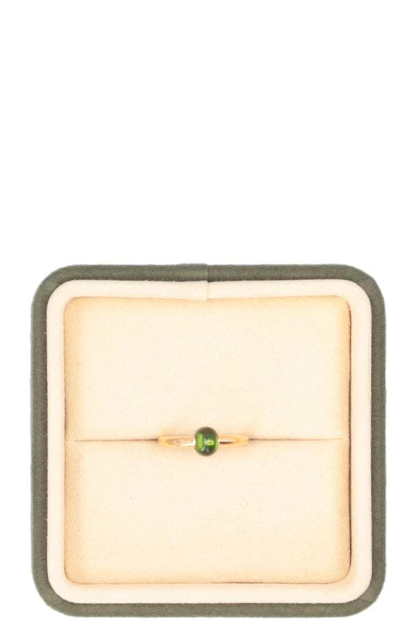 Bague POMELLATO M'ama Non M'ama Or jaune 18 carats Péridot