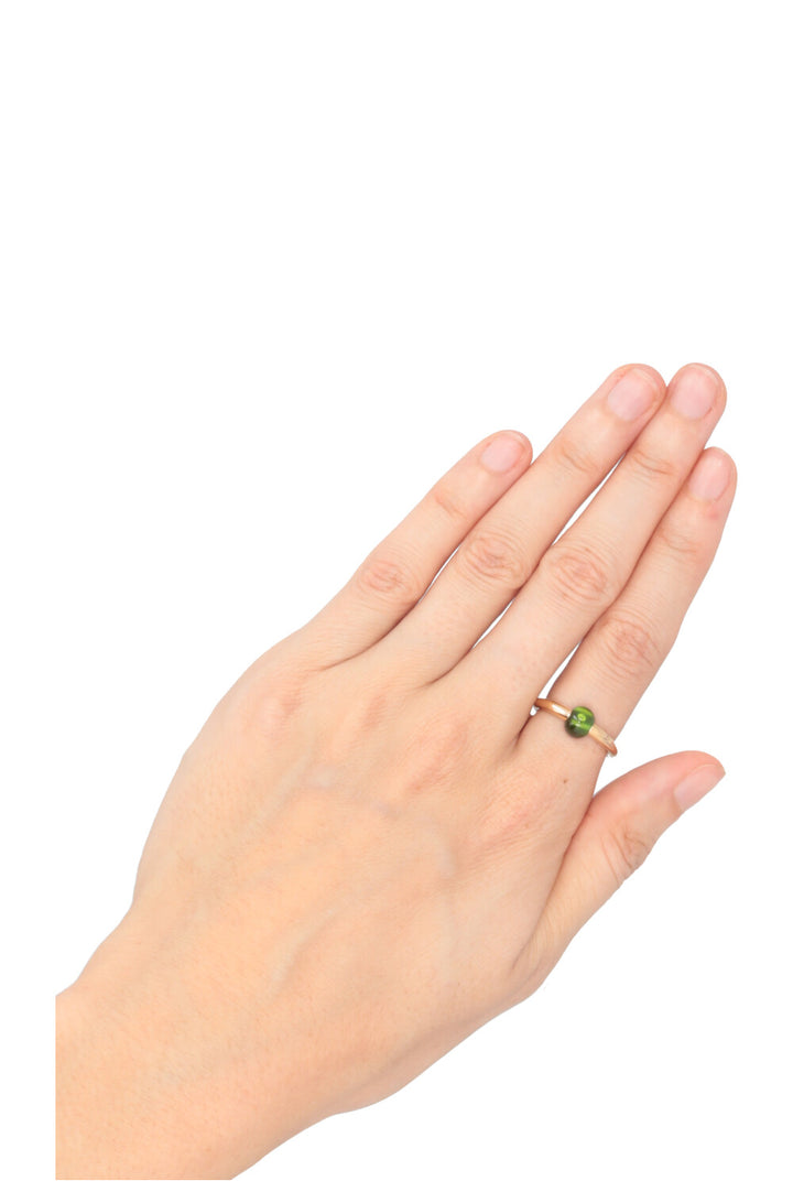 POMELLATO M'ama Non M'ama Ring 18k Yellow Gold Peridot