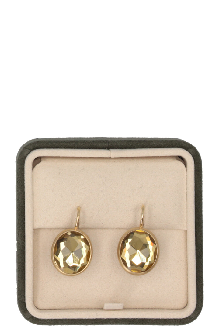 POMELLATO Boucles d'oreilles Narciso Or Jaune 18 carats Quartz Citron