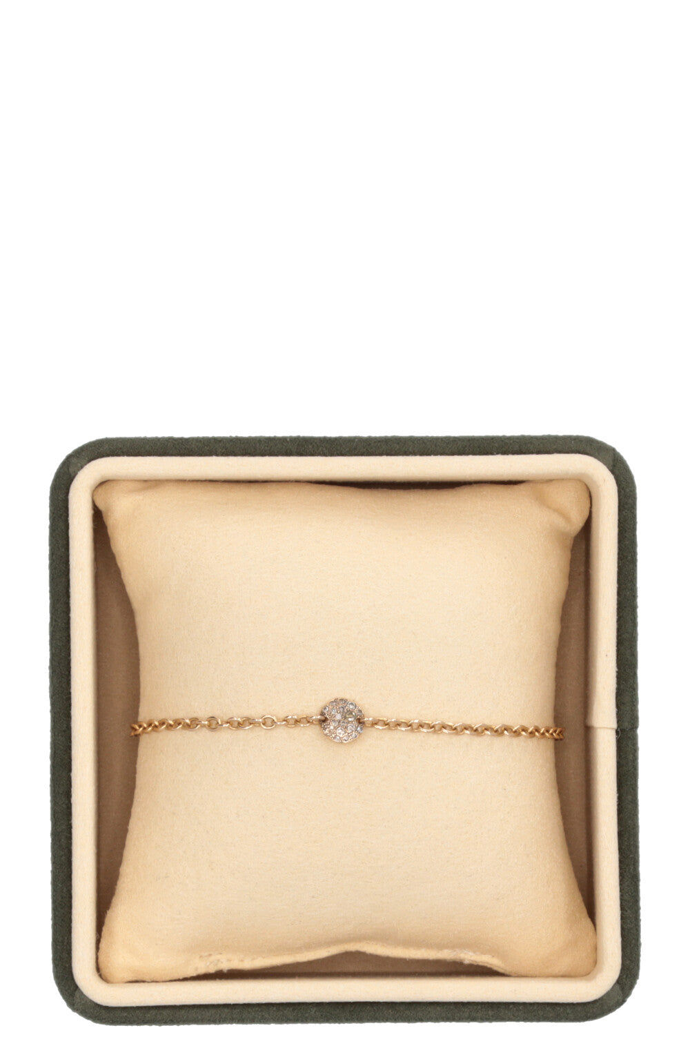 POMELLATO Sabbia Chain Bracelet 18k Rose Gold Diamonds
