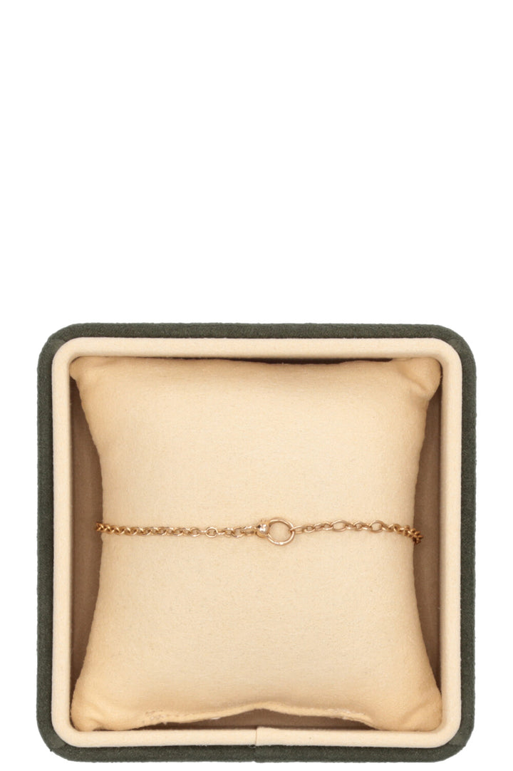 POMELLATO Sabbia Chain Bracelet 18k Rose Gold Diamonds
