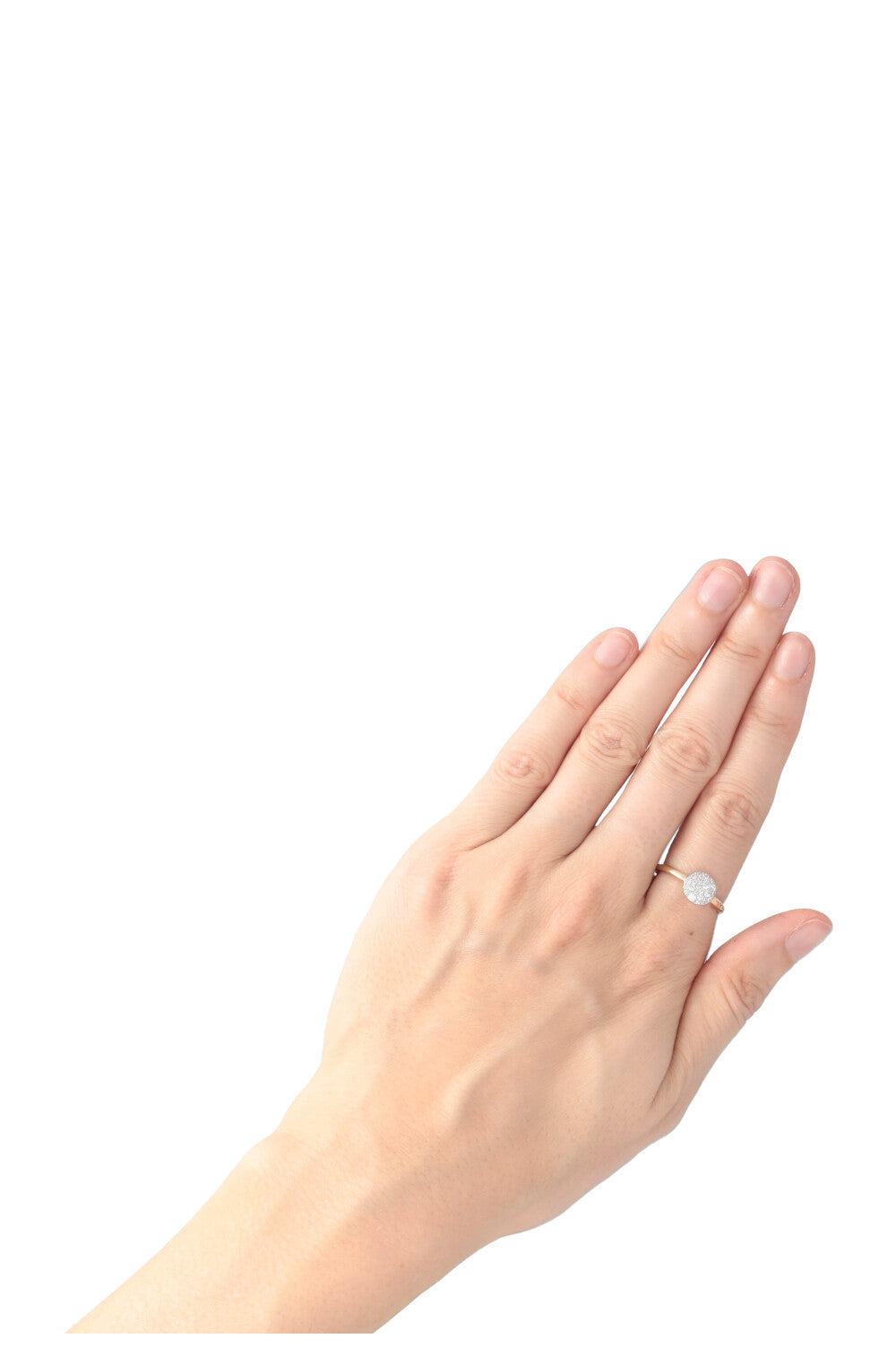 POMELLATO Sabbia Ring Diamonds 18k Rosegold