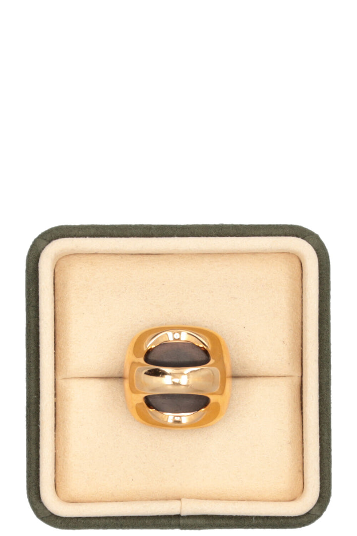 Bague POMELLATO Victoria en or blanc 18 carats, noire