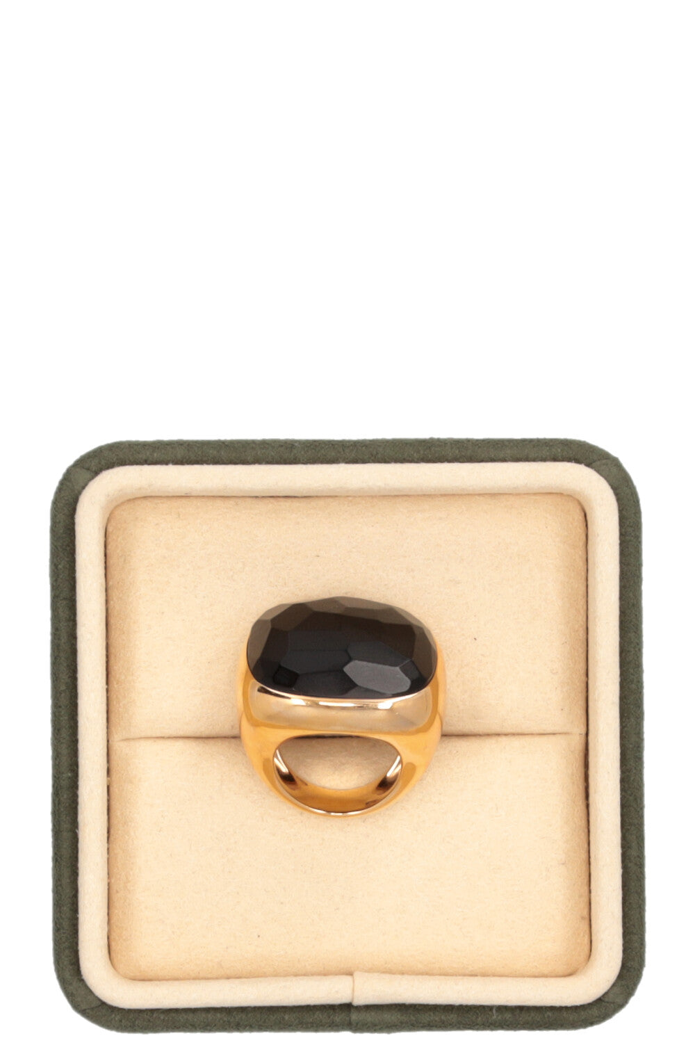 Bague POMELLATO Victoria en or blanc 18 carats, noire