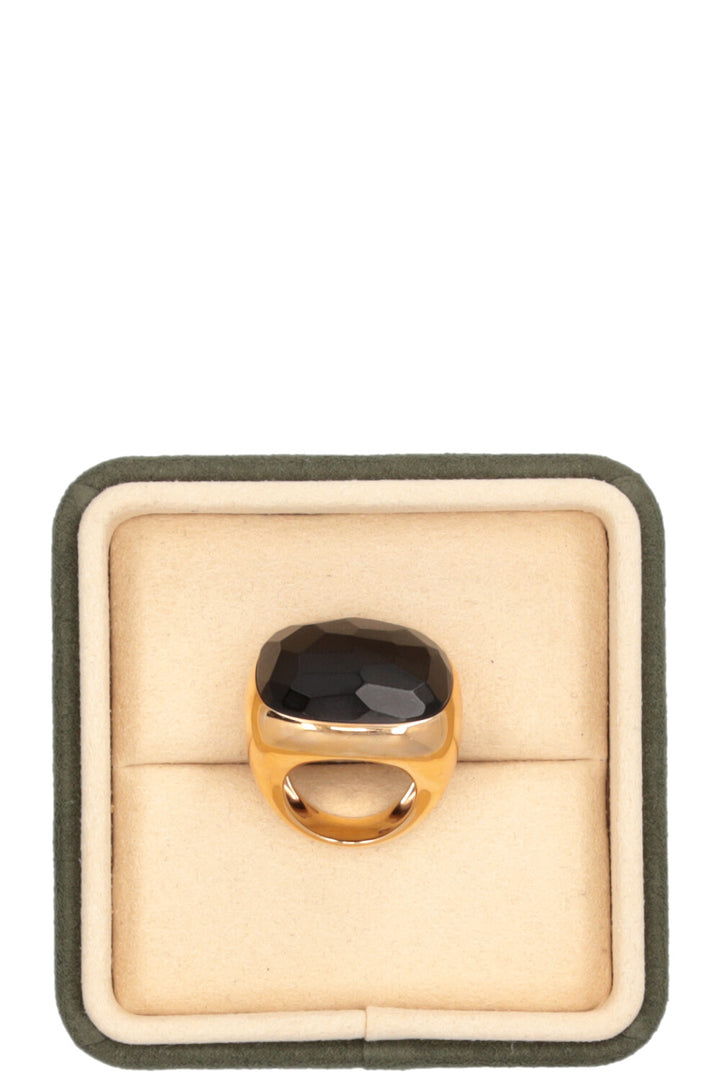 Bague POMELLATO Victoria en or blanc 18 carats, noire