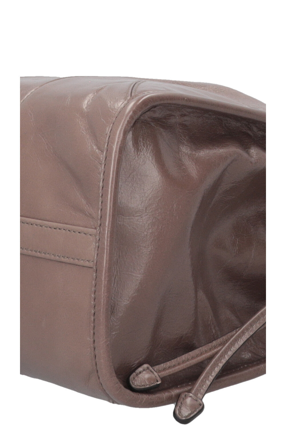 PRADA Bonnie Shoulder Bag Large Leather Taupe
