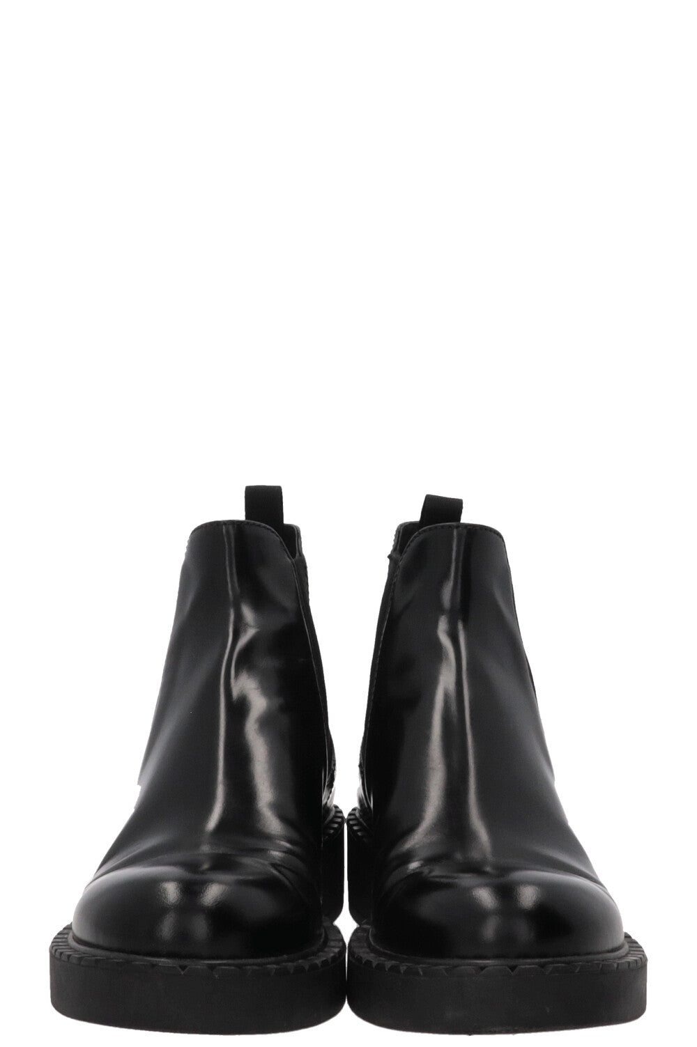 PRADA Leather Boots Black