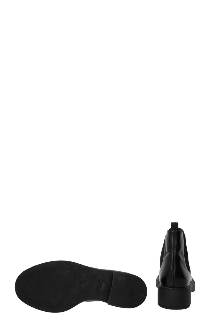 PRADA Leather Boots Black