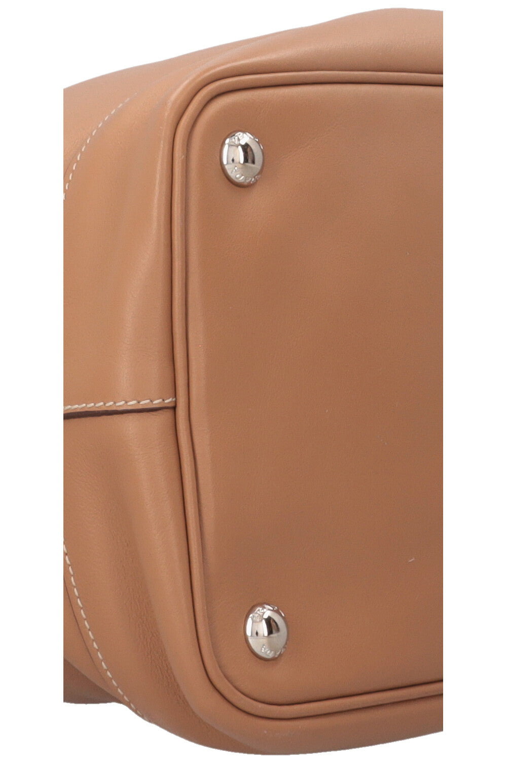 PRADA Bucket Bag Leather Caramel
