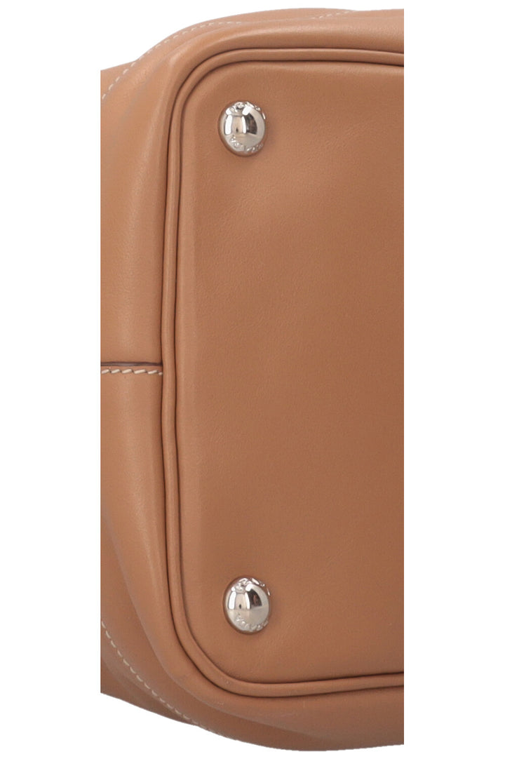 PRADA Bucket Bag Leather Caramel