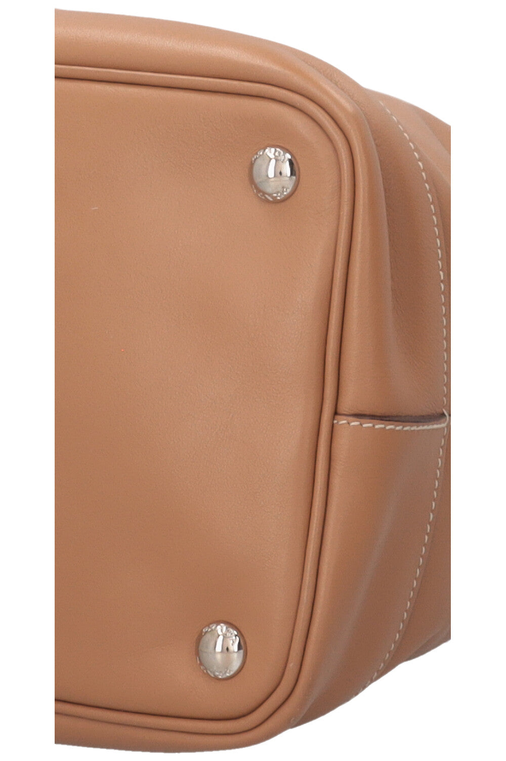 PRADA Bucket Bag Leather Caramel